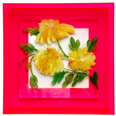 Plexiglasschilderij Bloem 1