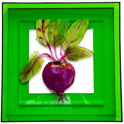 Plexiglasschilderij Koolrabi