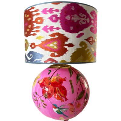 Lamp Pink Pomegranate