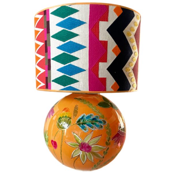 Multi Color Lamp Doortje Ijpelaar met studio limonada lampenkap