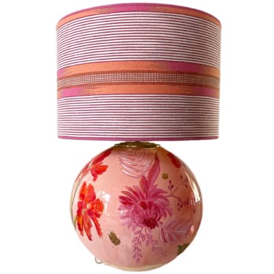 Lamp Peach  Flowers