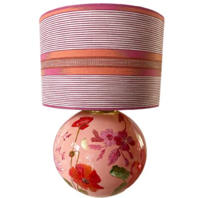 Lamp Peach  Flowers