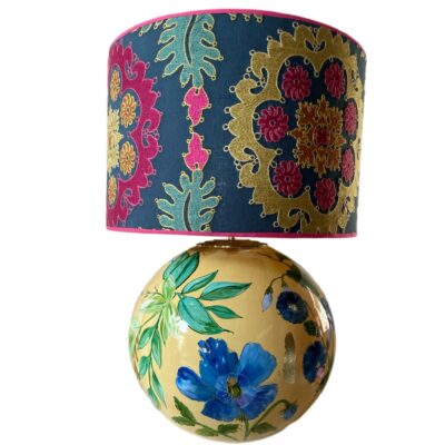 Lamp Butter Yellow Baroque