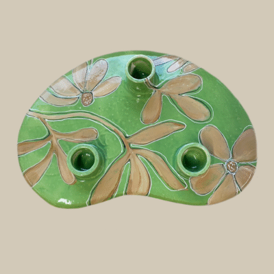 Kandelaar Groen Leaf