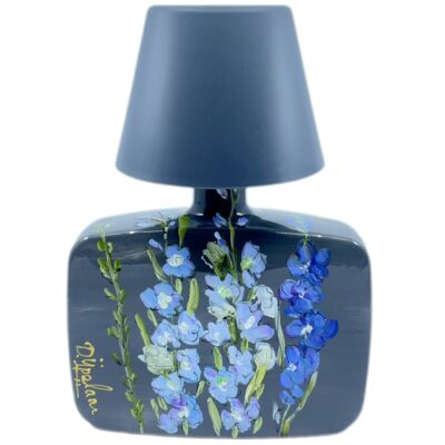 Tafellamp Grey flowers