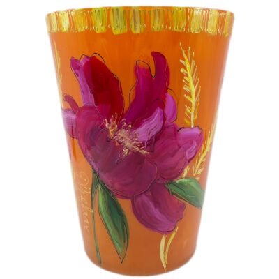 Geurkaars Flowers Orange Big