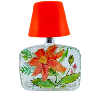 Tafellamp Flowers Neon Oranje