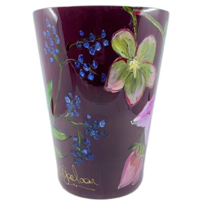 Geurkaars Flowers Bordeaux Big