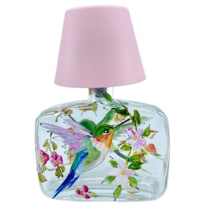 Tafellamp Pink Birds