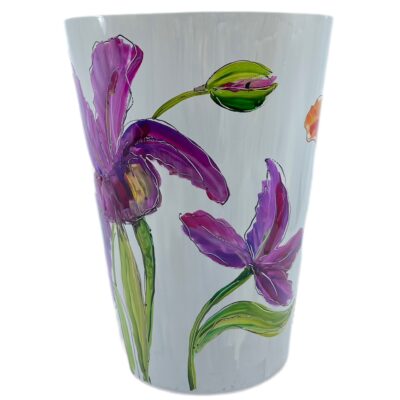 Geurkaars Flowers White Big