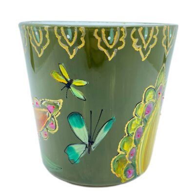 Geurkaars Butterfly Green Small