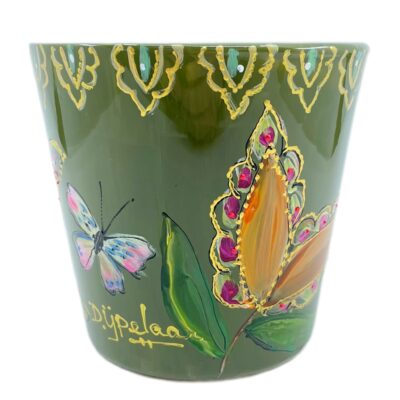 Geurkaars Butterfly Green Small