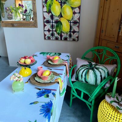 Tafelkleed Flowerfield Off-white