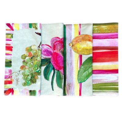 Servettenset: 4 stuks Groen