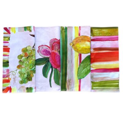 Servettenset: 4 stuks Roze