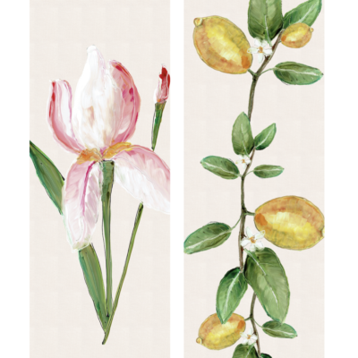 Tafelloperset: 2 stuks Off-white